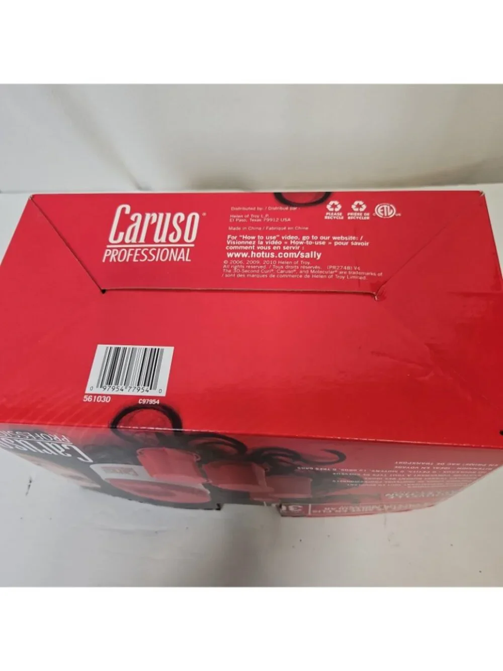 Caruso Professional Molecular Steam Hairsetter 30 Hair Rollers Works 561030
